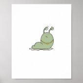 Poster Limace, thème, thème de bug (Devant)