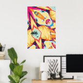 Poster L'image buvard Bligger (Bureau à domicile)