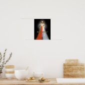 POSTER L'IMAGE DIVINE MERCY. (Cuisine)