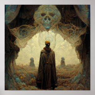 Poster L'Imaginaire foncé Entryway Sci-Fi