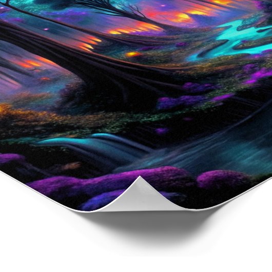 Poster "L'imagination de la nature" (Coin)