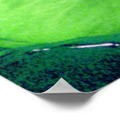 Poster Lime Green Weir À Bath, Royaume-Uni (Coin)