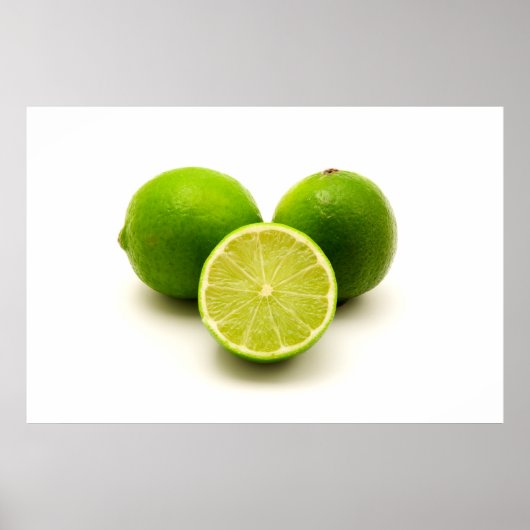 Poster Lime perse (Devant)