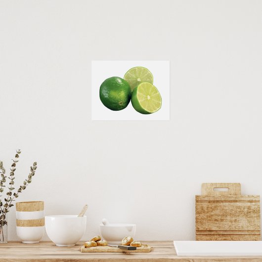 Poster Limes (Cuisine)