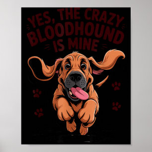Poster Limier Race Chien de Compagnie Mignon Amoureux de