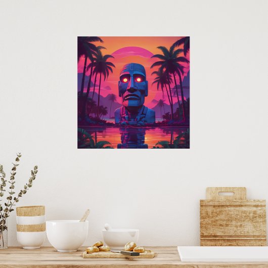 Poster Liminal Polynesian Haunt (Cuisine)