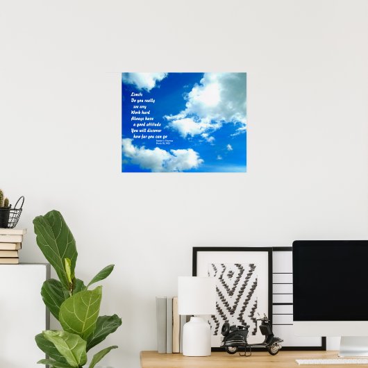 Poster Limites (Bureau à domicile)