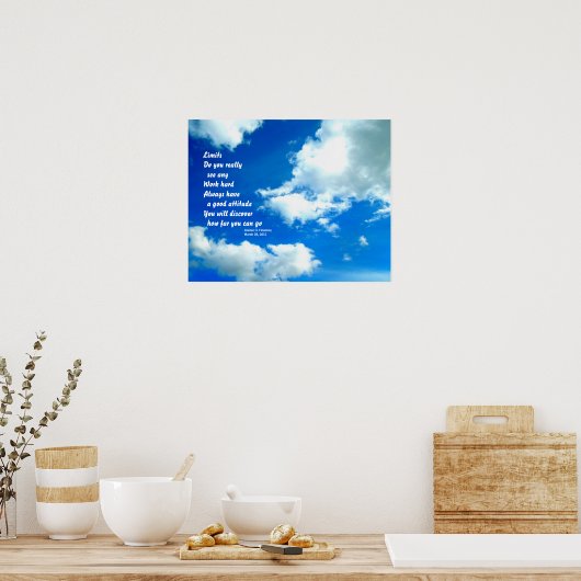 Poster Limites (Cuisine)