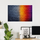 Poster Limites de Lumière (Bureau à domicile)