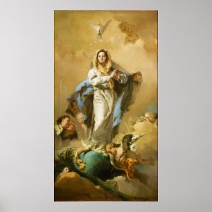 Poster L'Immaculée Conception par Giovanni B. Tiepolo