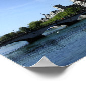 Poster Limmat River à Zürich (Coin)