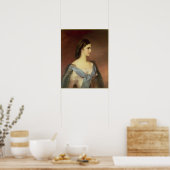 Poster L'impératrice Elizabeth de Bavière en tant que jeu (Cuisine)
