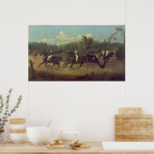 Poster L'impératrice Eugénie et la reine Victoria dans (Cuisine)