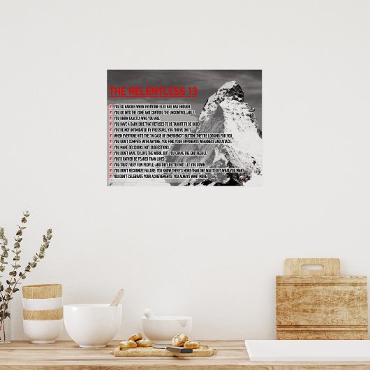 Poster L'implacable 13 (Cuisine)