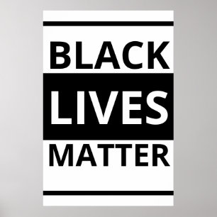 Poster L'importance des vies noires