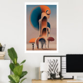 Poster L'Impossible Bâtiment (Bureau à domicile)