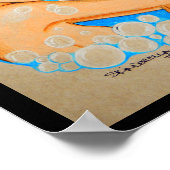Poster L'impression "Bubble Bath" de Skinderella (Coin)
