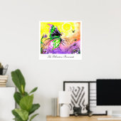 Poster L'impression d'art Promenade de la pollinisation (Bureau à domicile)