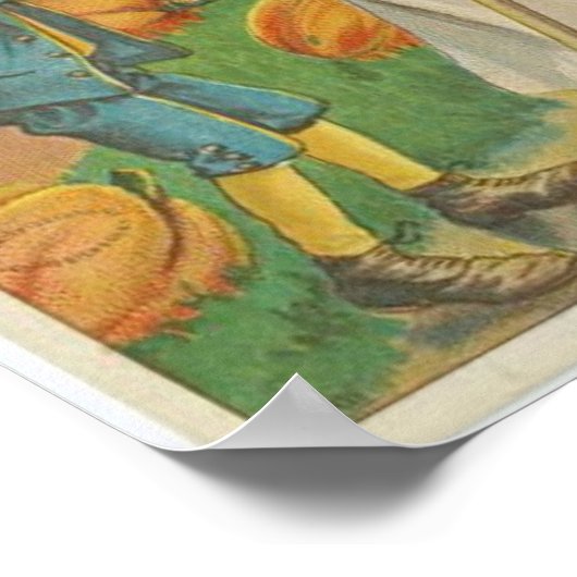 Poster L'impression d'art vintage Witch (Coin)