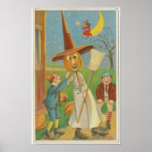 Poster L'impression d'art vintage Witch (Devant)