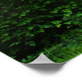 Poster L'impression de la route avec le versets de l'écri (Coin)