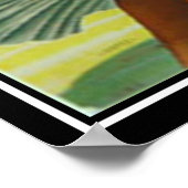 Poster L'impression de l'affiche vintage des Caraïbes (Coin)