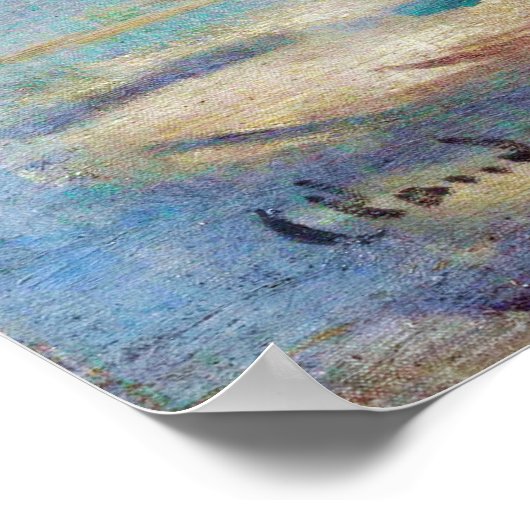 Poster L'Impression de Monet, lever du soleil (Coin)