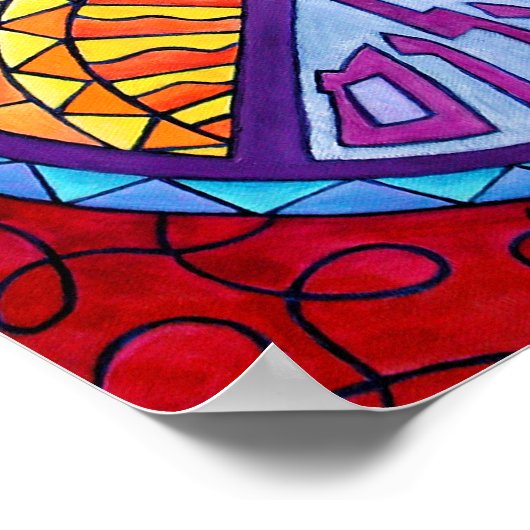 Poster L'impression de paix augmente (Coin)