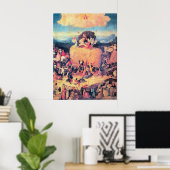 Poster L'impression Haywain Triptych (Bureau à domicile)