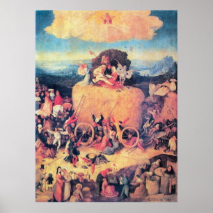 Poster L'impression Haywain Triptych