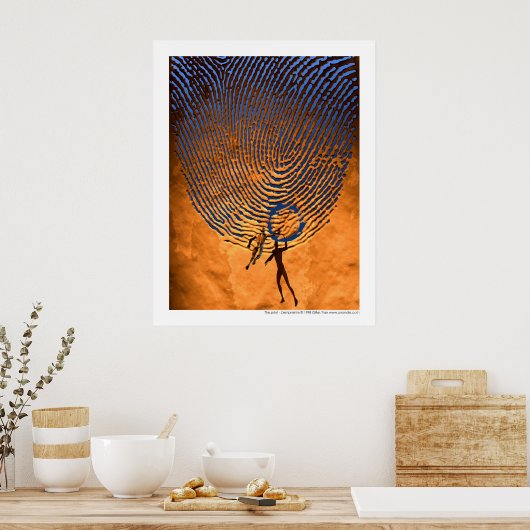 Poster L'impression - L'Empreinte (Cuisine)