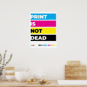 Poster "L'impression n'est pas morte" (Cuisine)