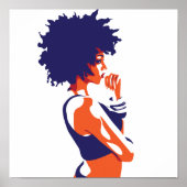 Poster L'impression penseur (Devant)