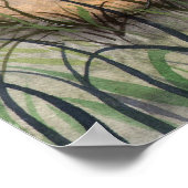 Poster L'impression Red Fox (Coin)