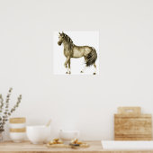 Poster l'impression Unicorne d'or (Cuisine)