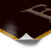 Poster Linceul de Turin (Coin)
