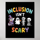 Poster L'inclusion n'est pas effrayant maman Boo Ghost Ha (Devant)