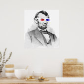 Poster Lincoln 3D (Cuisine)