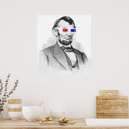 Poster Lincoln 3D (Cuisine)