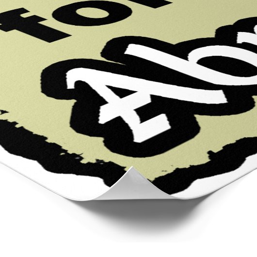 Poster Lincoln : Aidez-Vous ! (Coin)