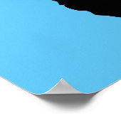 Poster Lincoln avec lunettes de soleil Aviator (Noir) (Coin)