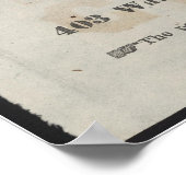 Poster Lincoln Cavalry (Coin)