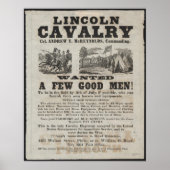 Poster Lincoln Cavalry (Devant)