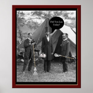 Poster Lincoln devient laxstastique !