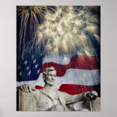 Poster Lincoln et Fireworks (Devant)