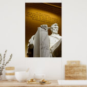 Poster Lincoln Memorial par Diacritical (Cuisine)