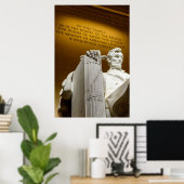 Poster Lincoln Memorial par Diacritical (Bureau à domicile)