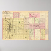 Poster Lincoln Nord, Nebraska (Devant)