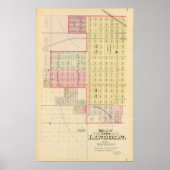 Poster Lincoln Sud, Nebraska (Devant)