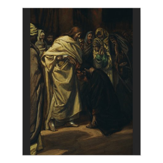 Poster L'incrédulité de Saint Thomas par James Tissot (Devant)